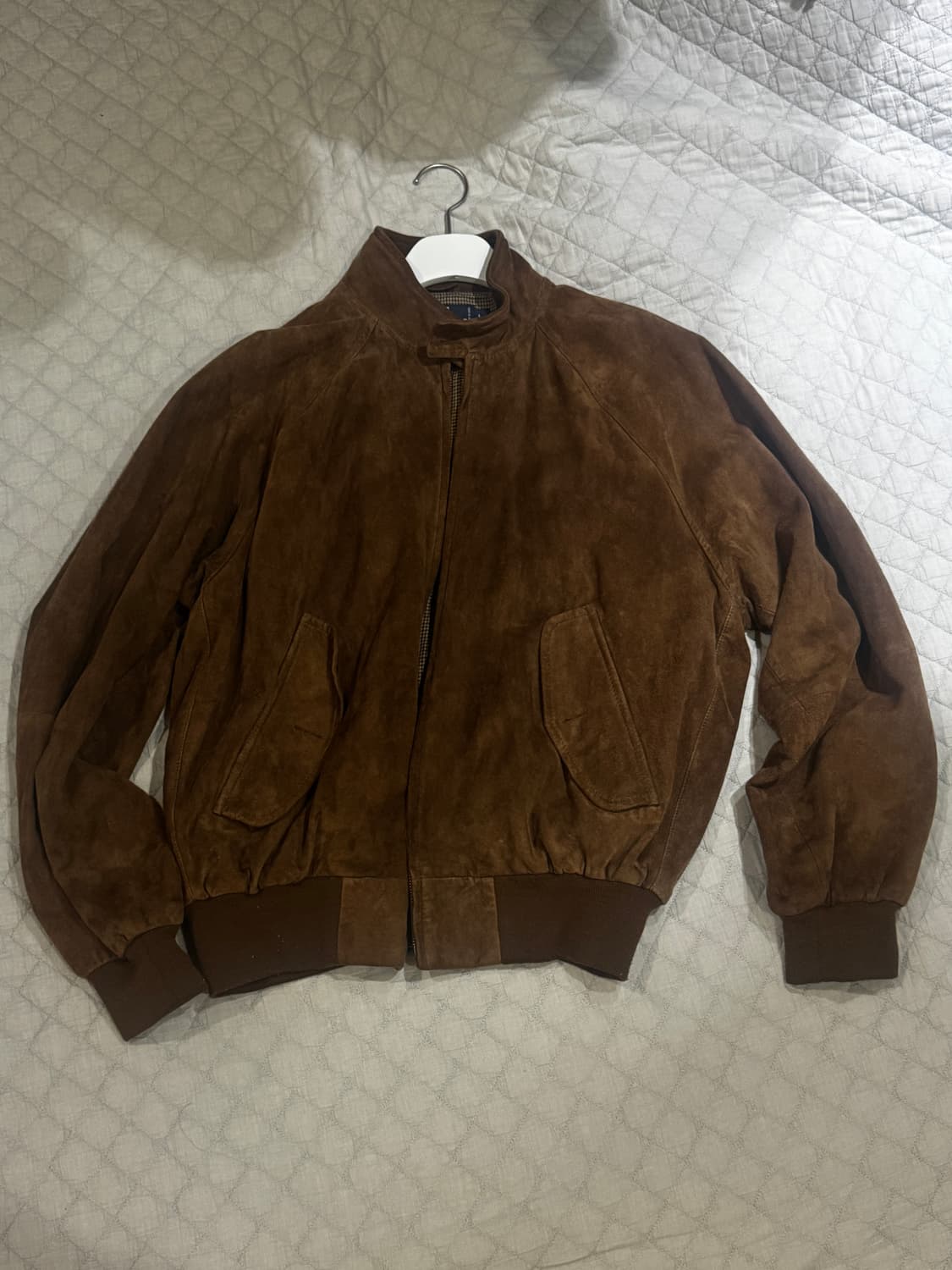 Polo Ralph Lauren Brown Suede Baracuta J 상품이미지1