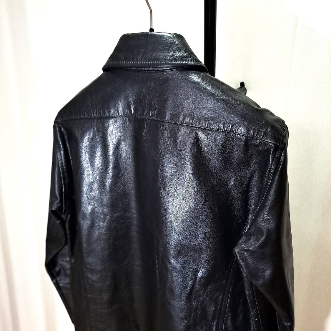 (택포) ABAHOUSE 아바하우스 산양가죽 셔츠 2 B642 상품이미지6