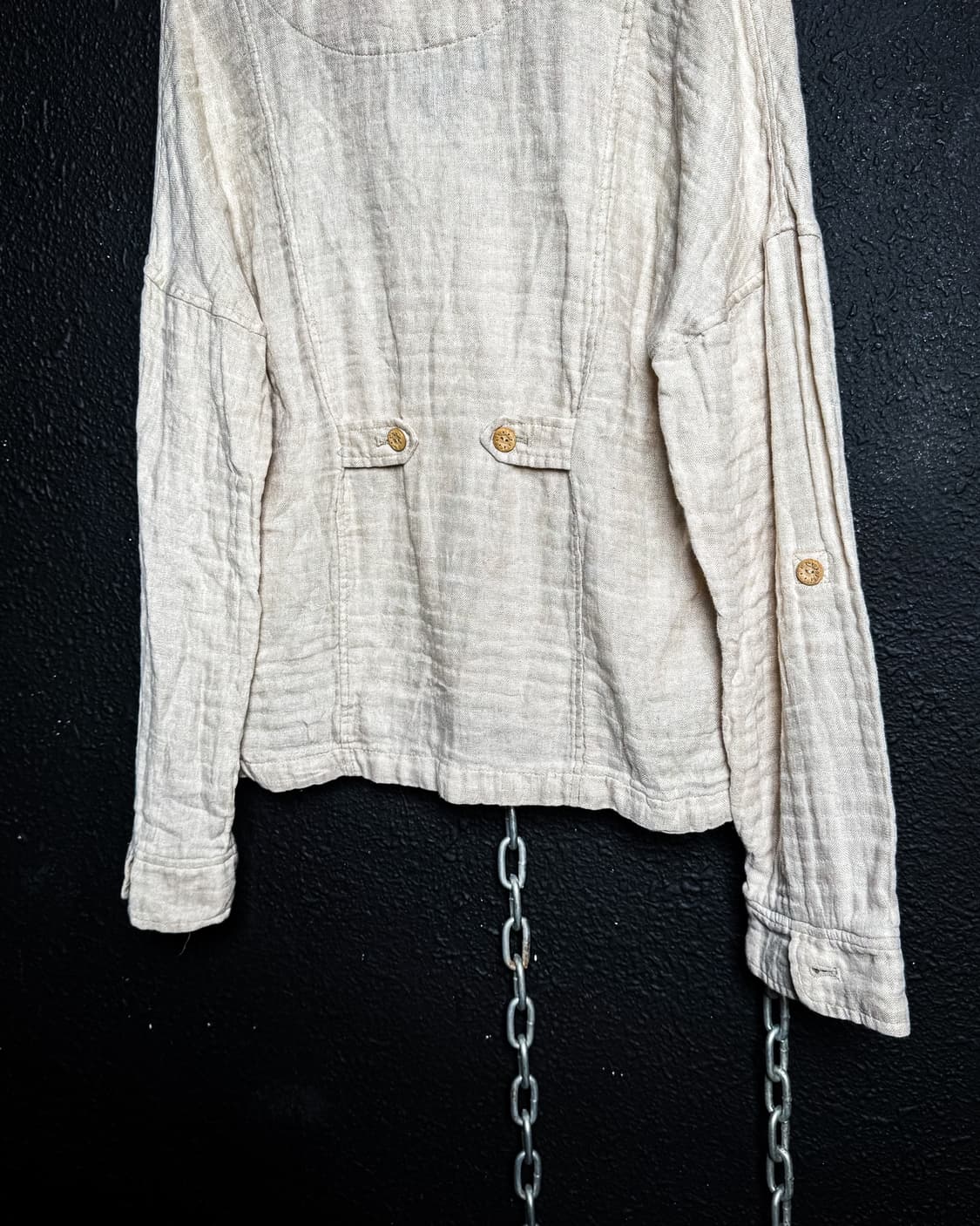 AS KNOW AS DE BASE – Natural Linen Jacke 상품이미지8