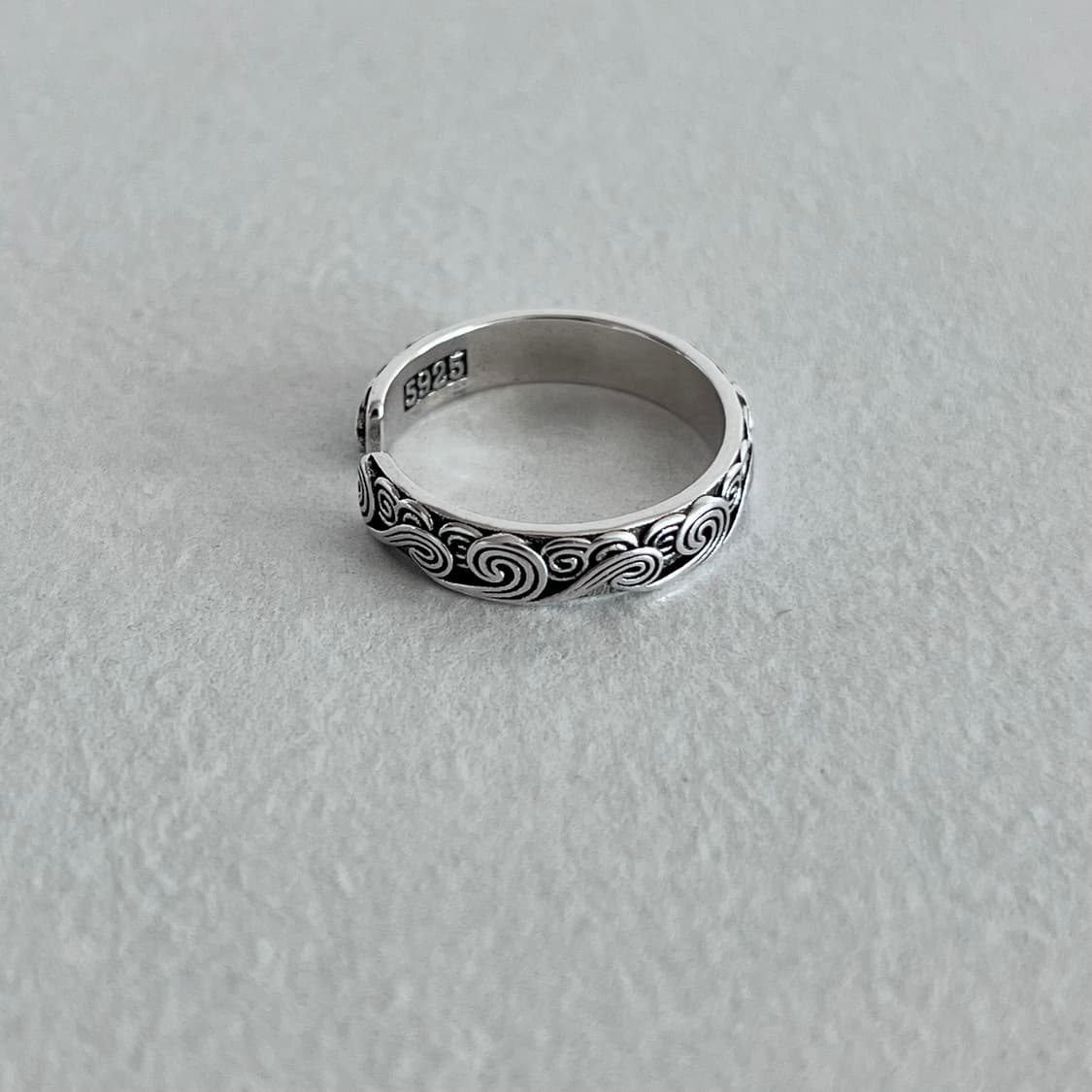 웨이브 반지 상품이미지3