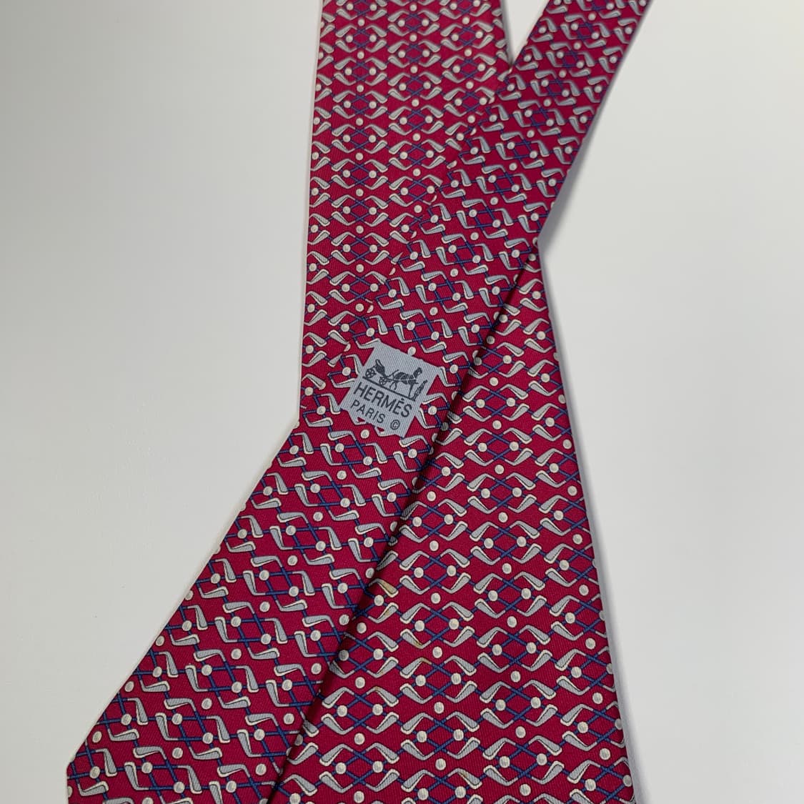 에르메스(HERMES) 명품 프랑스 100실크 결혼식넥타이 A등급 상품이미지4
