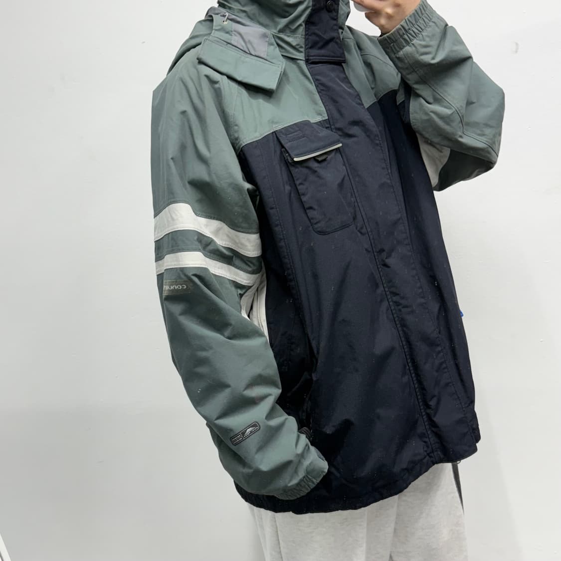 [XL] 컬럼비아 옴니테크 배색 바람막이 상품이미지1