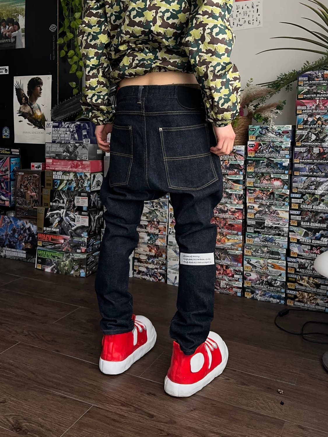 JieDa Kikonobu 슬림 사루엘 진 상품이미지5