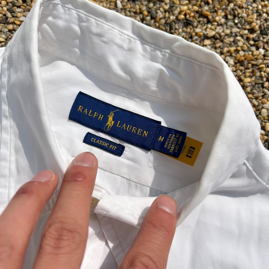 폴로(POLO RalphLauren)화이트 옥스퍼드 셔츠 상품이미지4