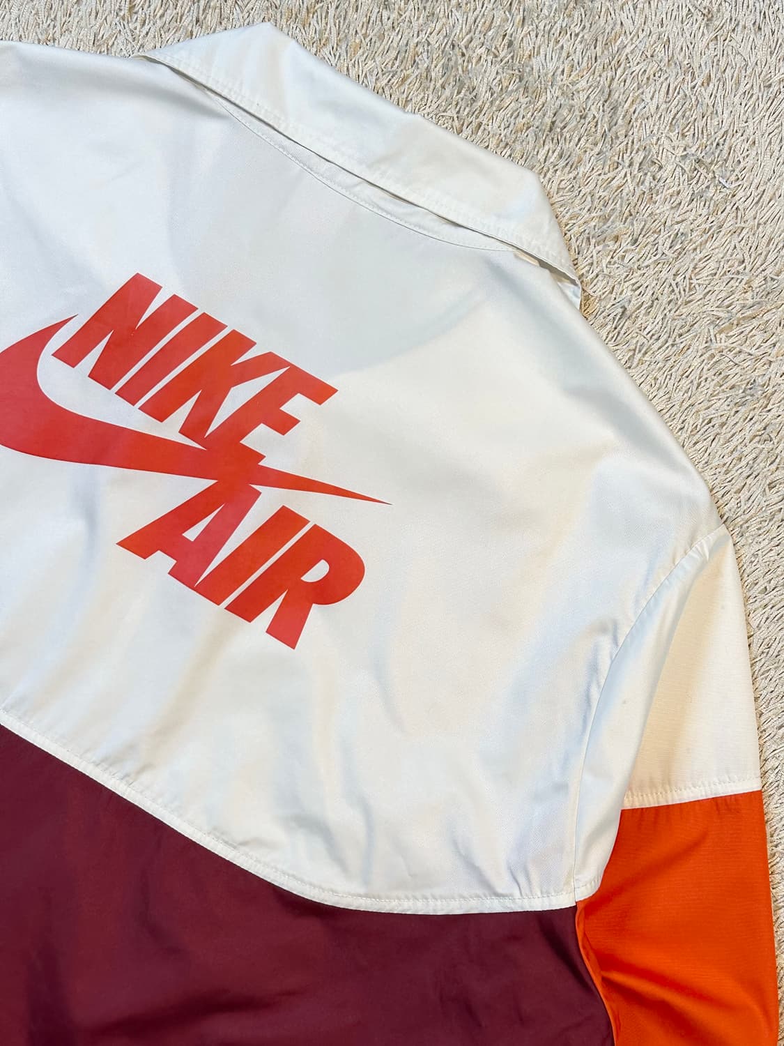 나이키 NIKE AIR 백로고 배색 바람막이 자켓 상품이미지4