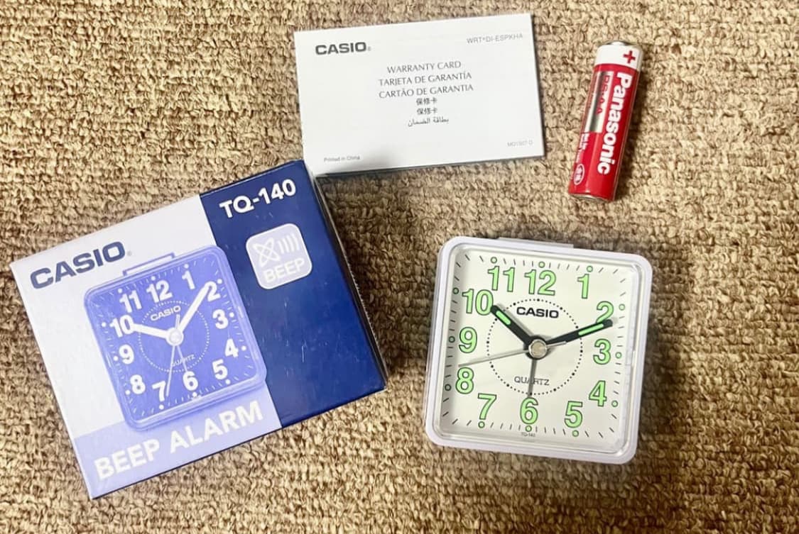 카시오 탁상시계 새상품 :) 상품이미지3