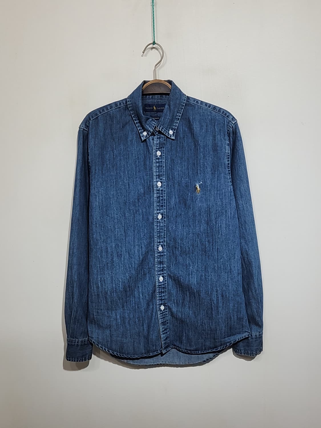 (L) 랄프로렌 폴로 청남방 중청 데님셔츠 청셔츠  상품이미지1