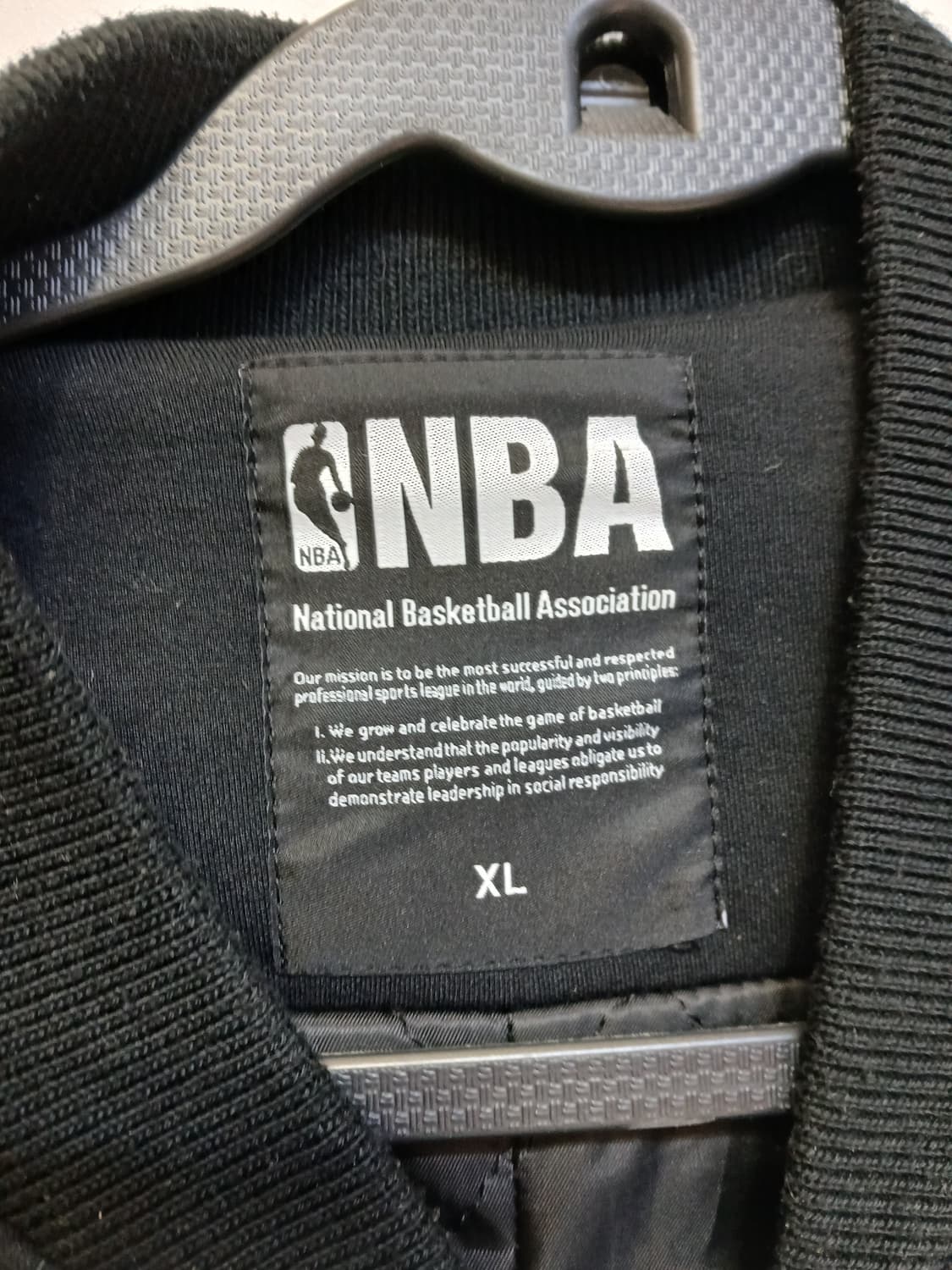 NBA 시카고 불스 블랙 점퍼 XL 상품이미지3