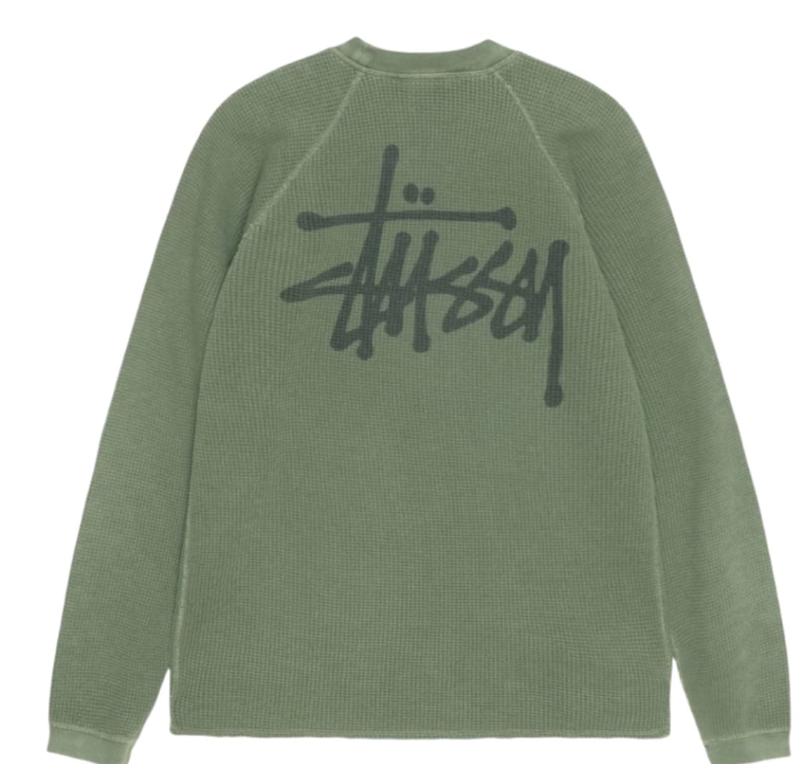 스투시 써멀 롱슬리브(와플 니트) xl 상품이미지2