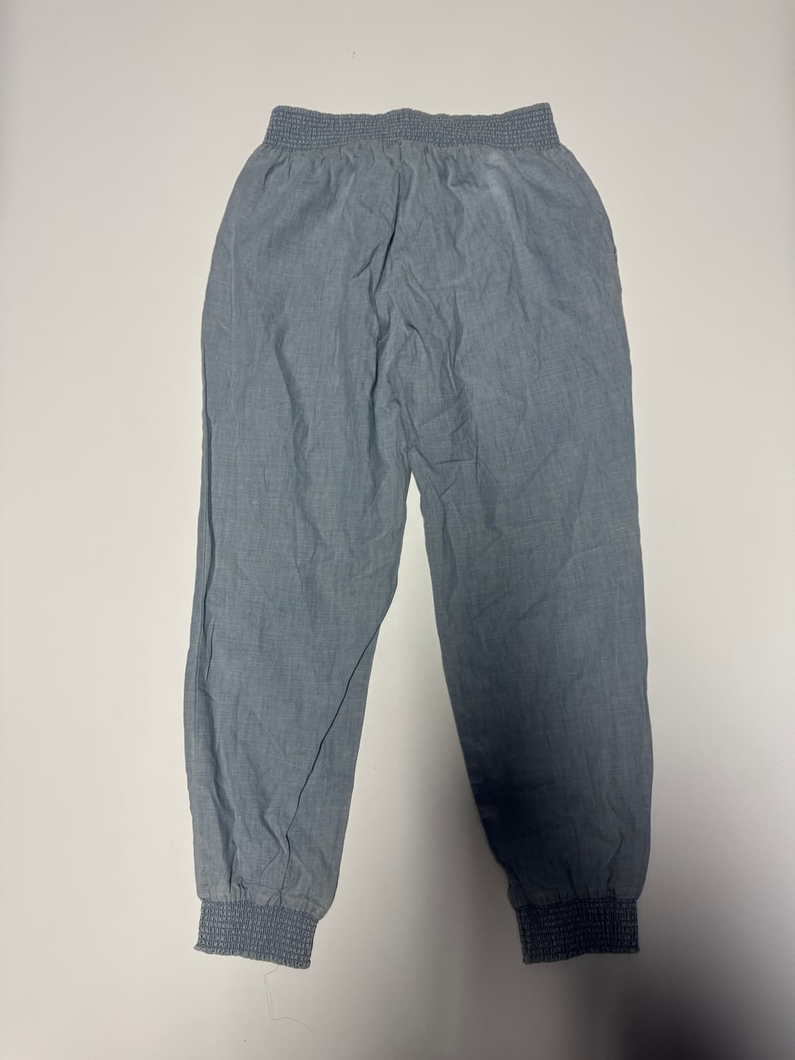 여성 희귀!! 폴로 랄프로렌 샴브레이 밴딩 면바지 25.9인치 상품이미지2