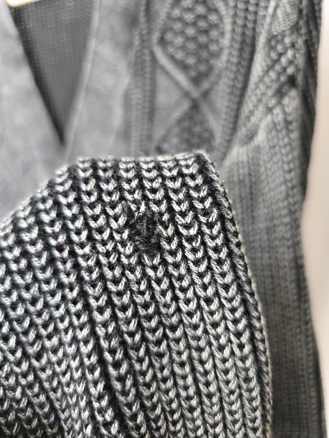 타케오 키쿠치 tk 빈티지 케이블 니트 가디건 상품이미지7