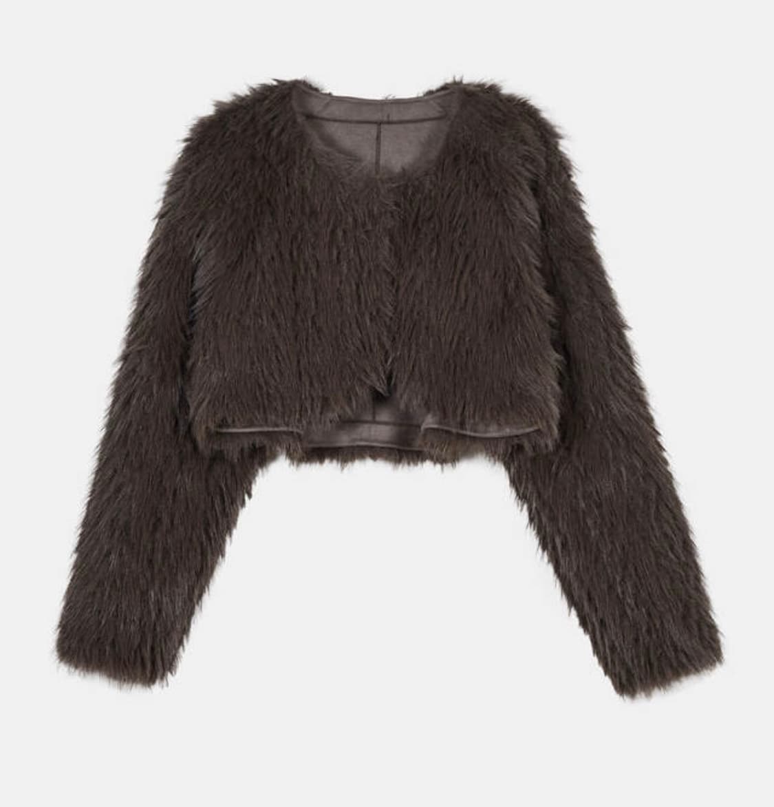 Hetherment 퍼자켓 볼레로 무스탕 상품이미지3