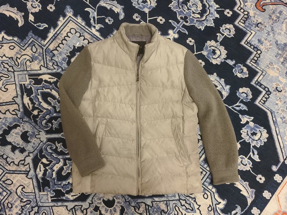 갤럭시 스웨이드 구스다운 자켓 상품이미지1