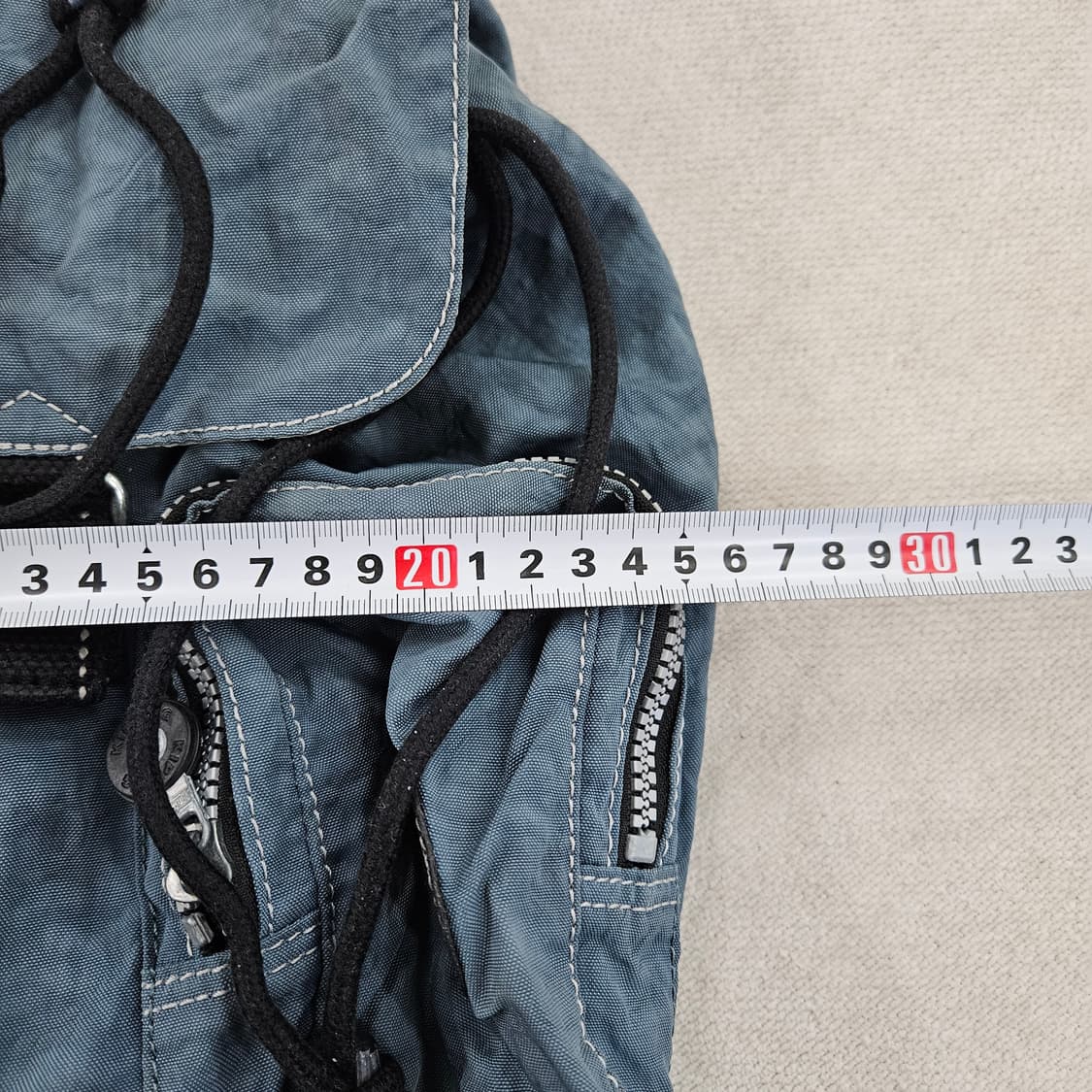 [실측확인] 키플링 Y2K 복조리 스타일 미니 백팩 0116 Y1 상품이미지7