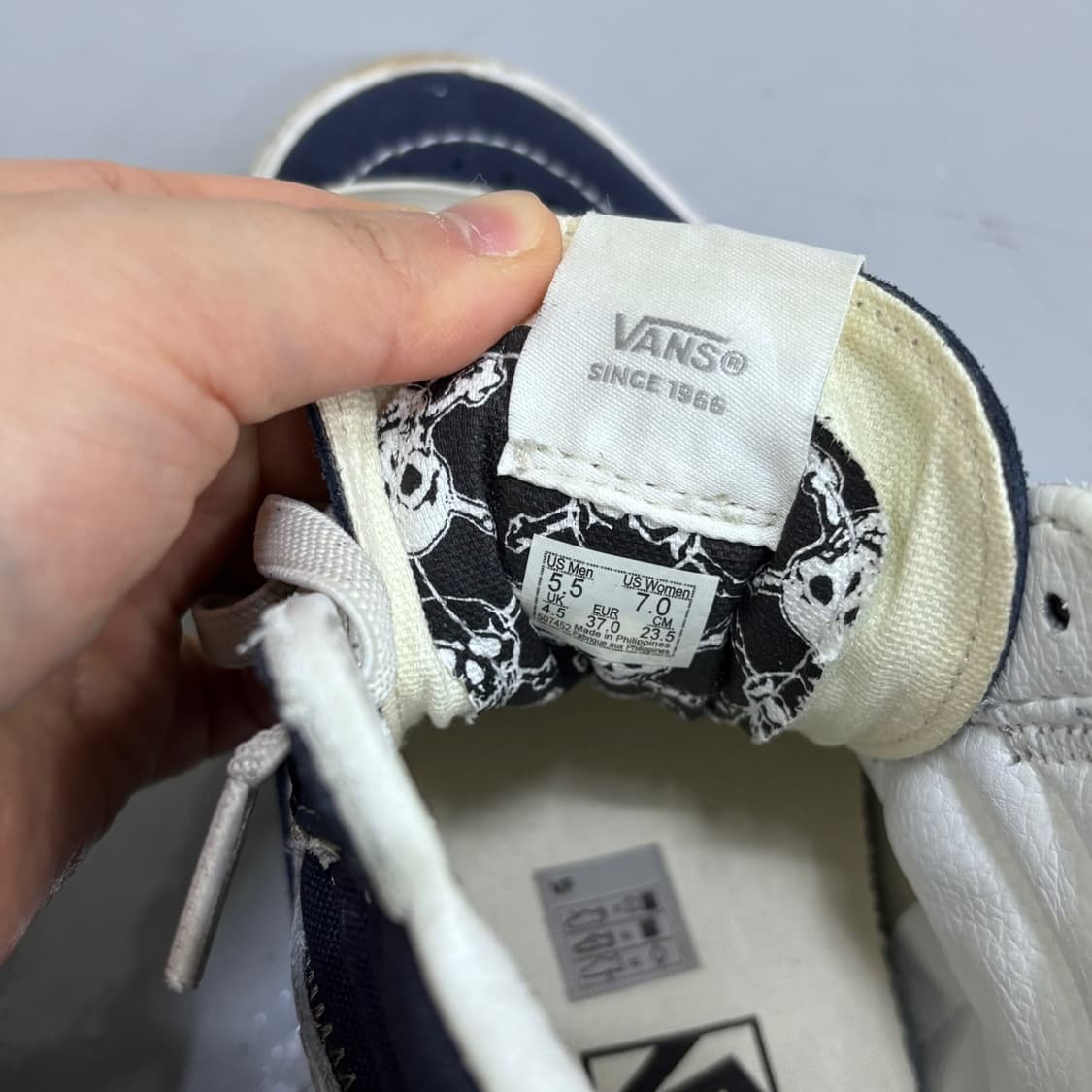 235 반스 스케이트 하이 스니커즈 0406E 상품이미지7