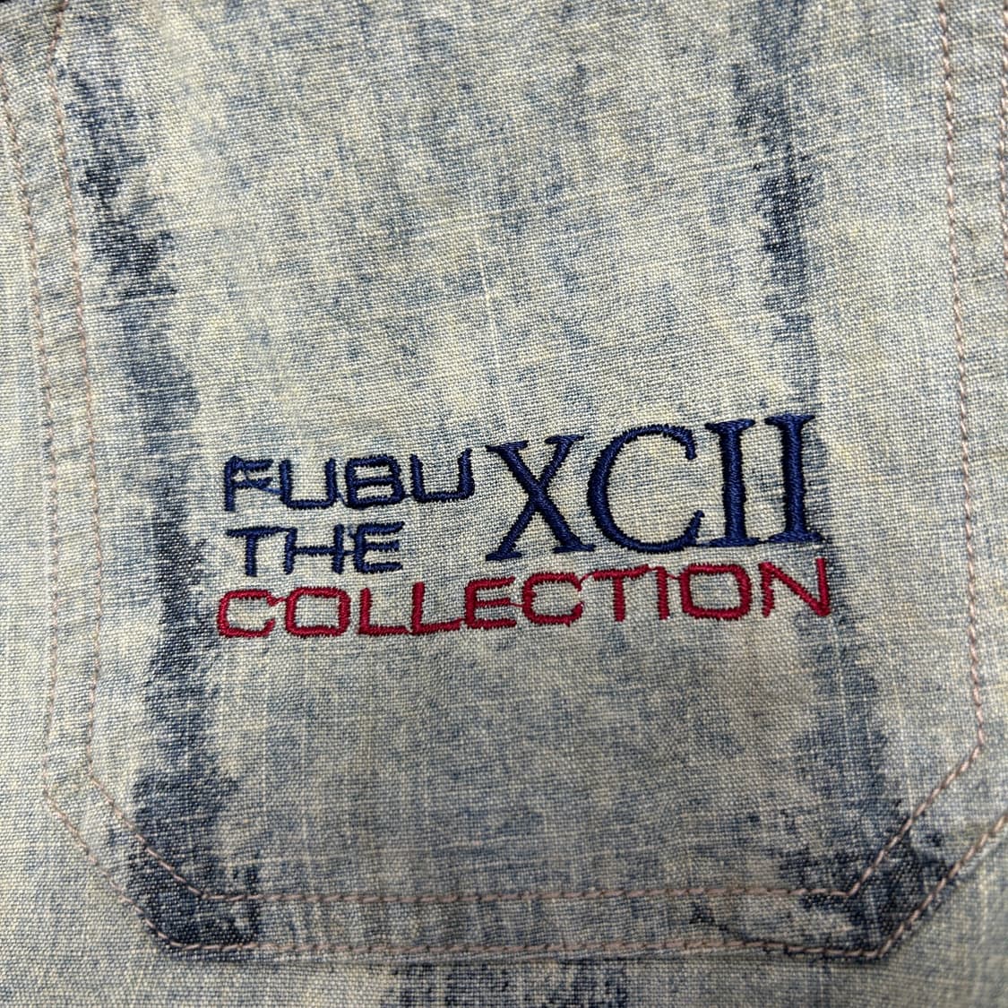 FUBU 후부 올드스쿨 데님셔츠(XL) 상품이미지7