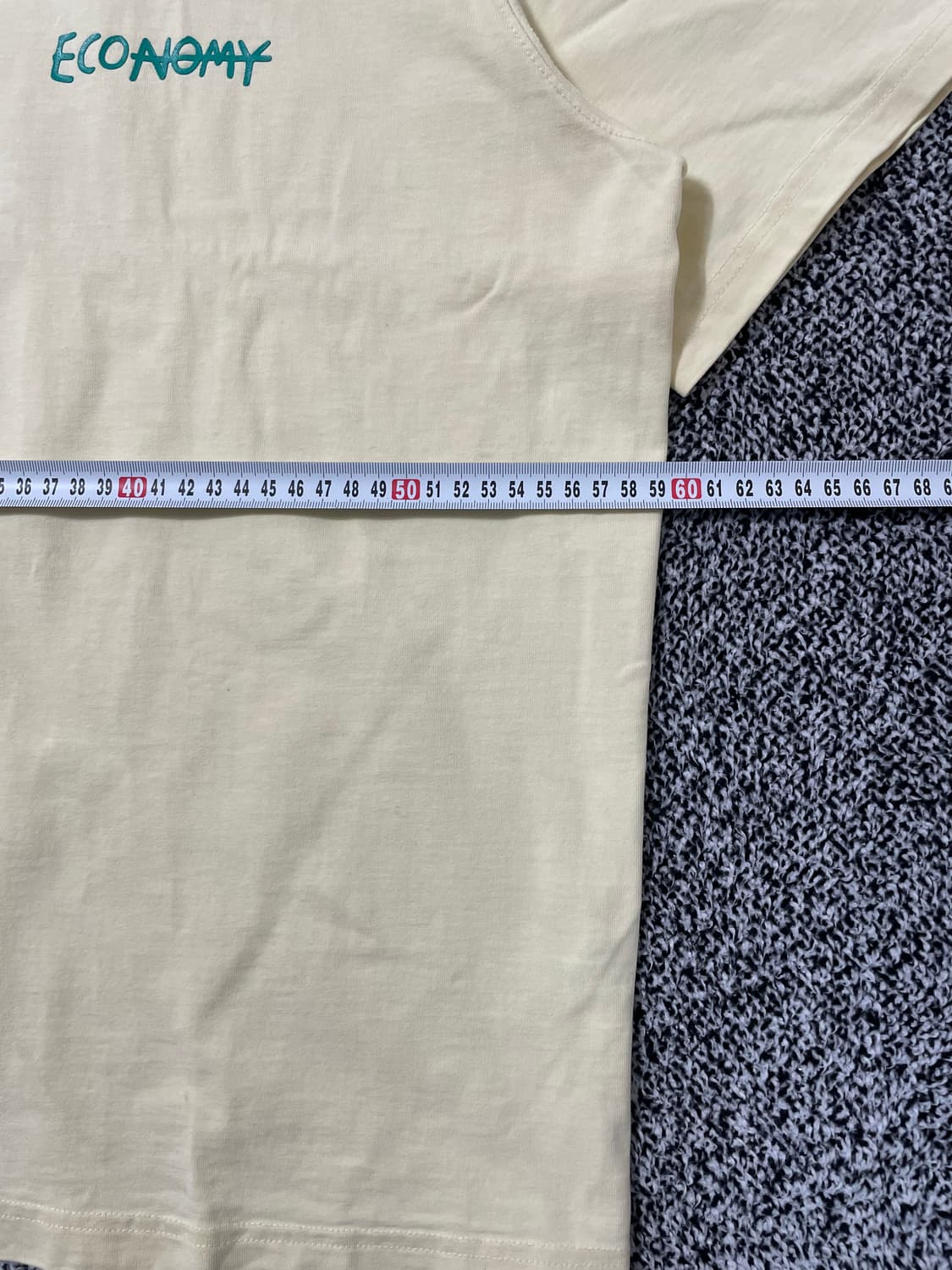 빈티지9. BEAKER 비이커 옐로우 반팔 티셔츠 그래픽 프린팅 반소매 상품이미지5