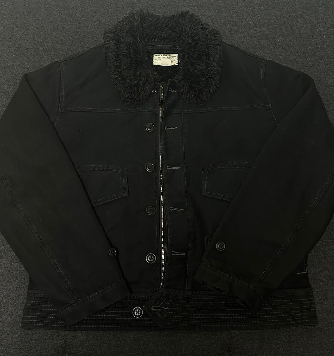 RRL 포 시어링 라인 자켓 M 블랙 판매 상품이미지8