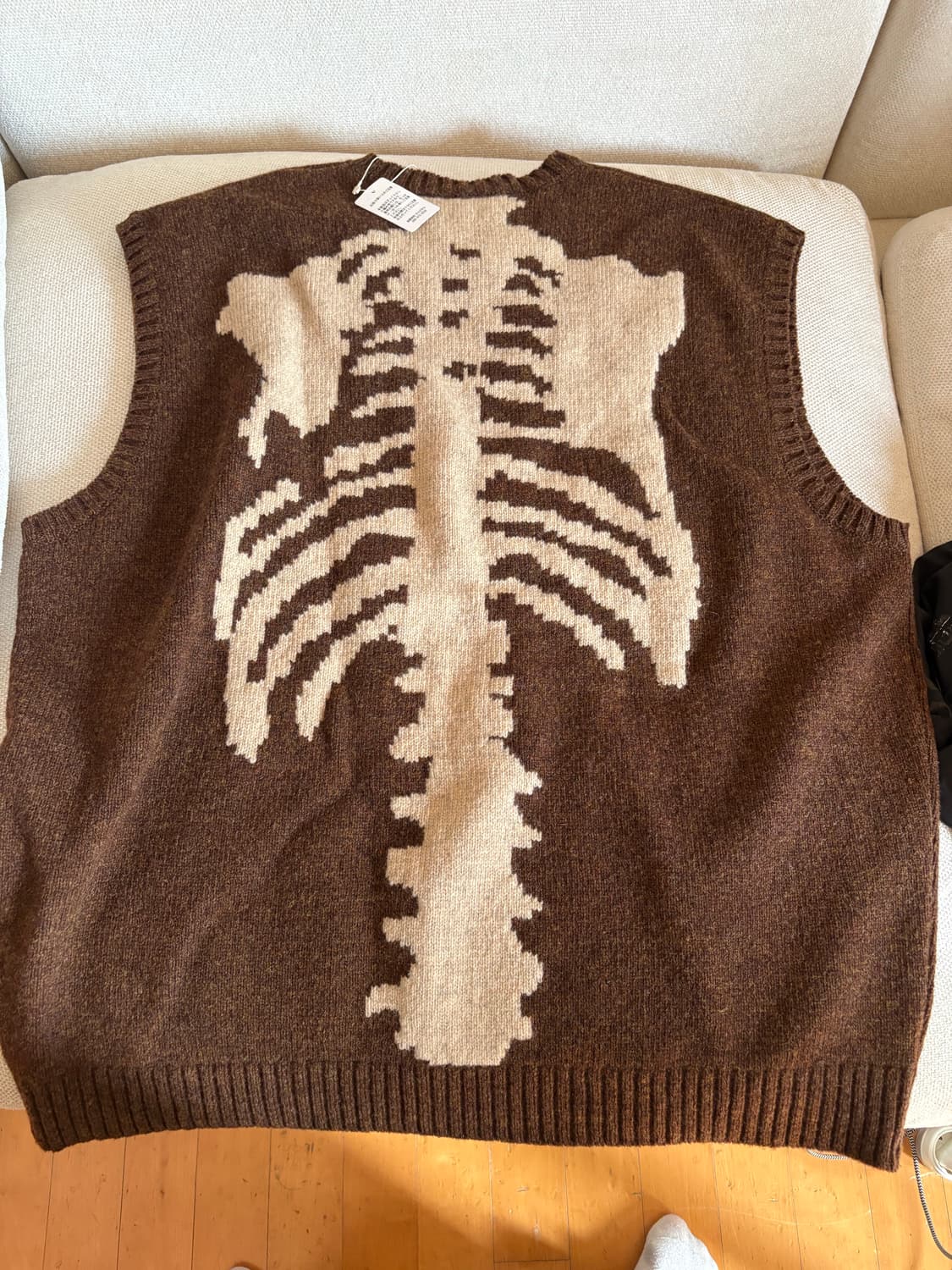 Kapital 5G Wool Bone Vest Brown 5사이즈 상품이미지1
