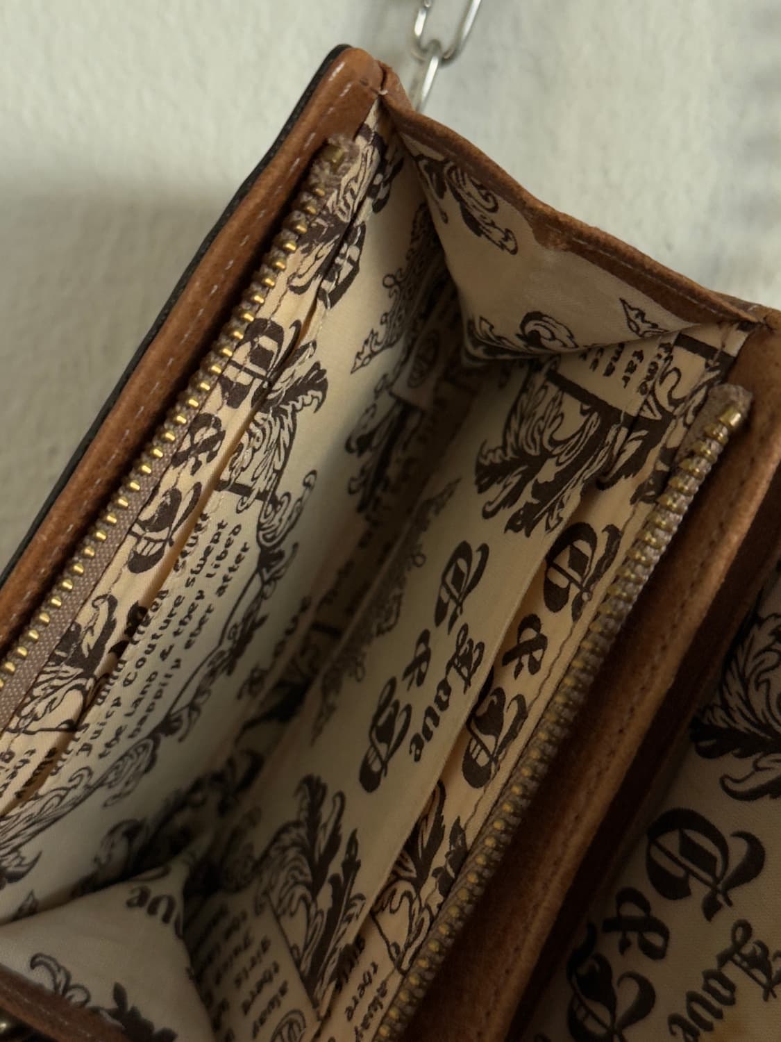 쥬시꾸뛰르 y2k 키 참 반지갑 상품이미지7