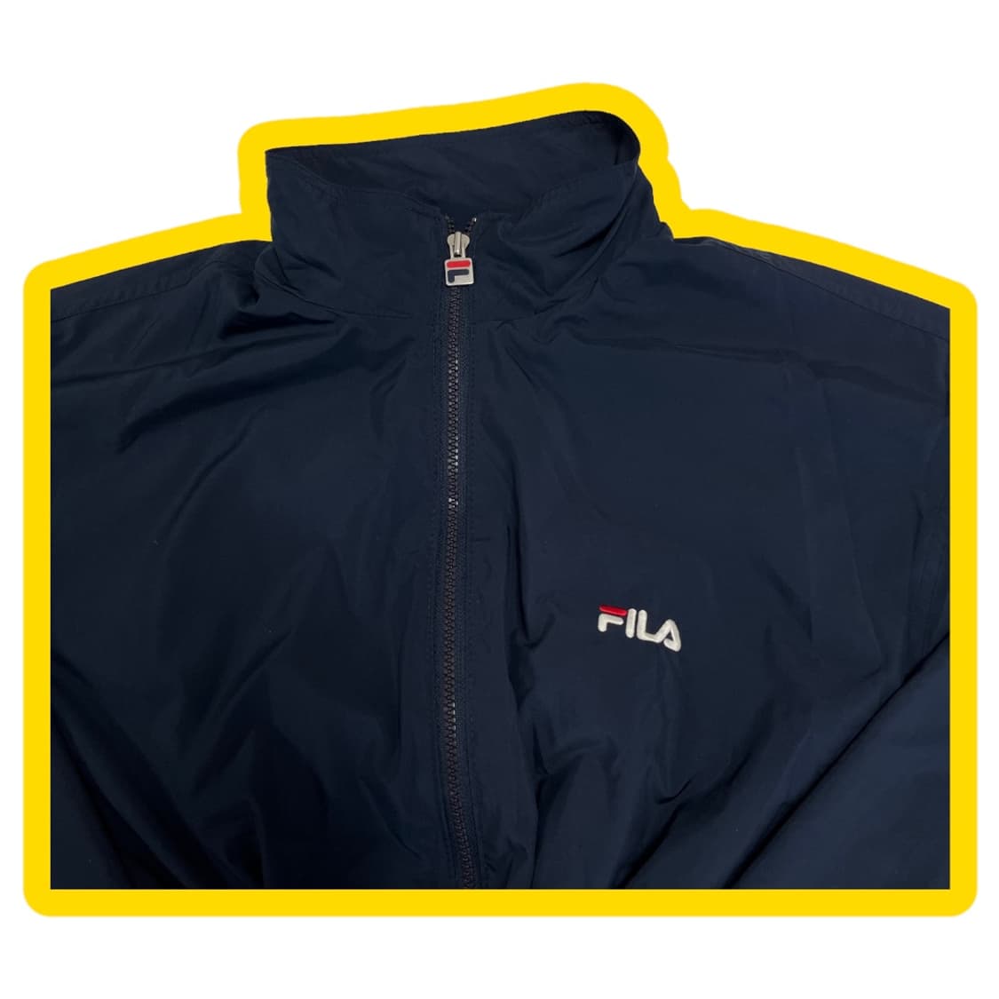 휠라 헤리티지 클럽 크롭 바람막이 자켓 상품이미지3