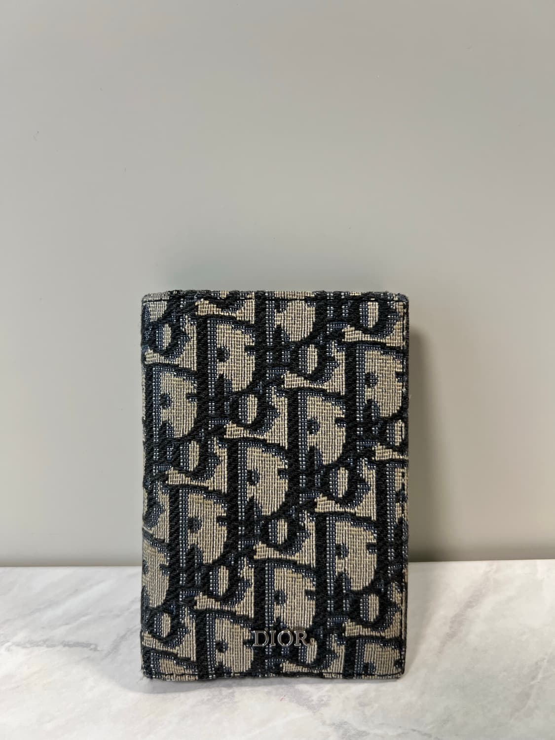디올 오블리크 자카드 오거나이저 지갑 상품이미지1