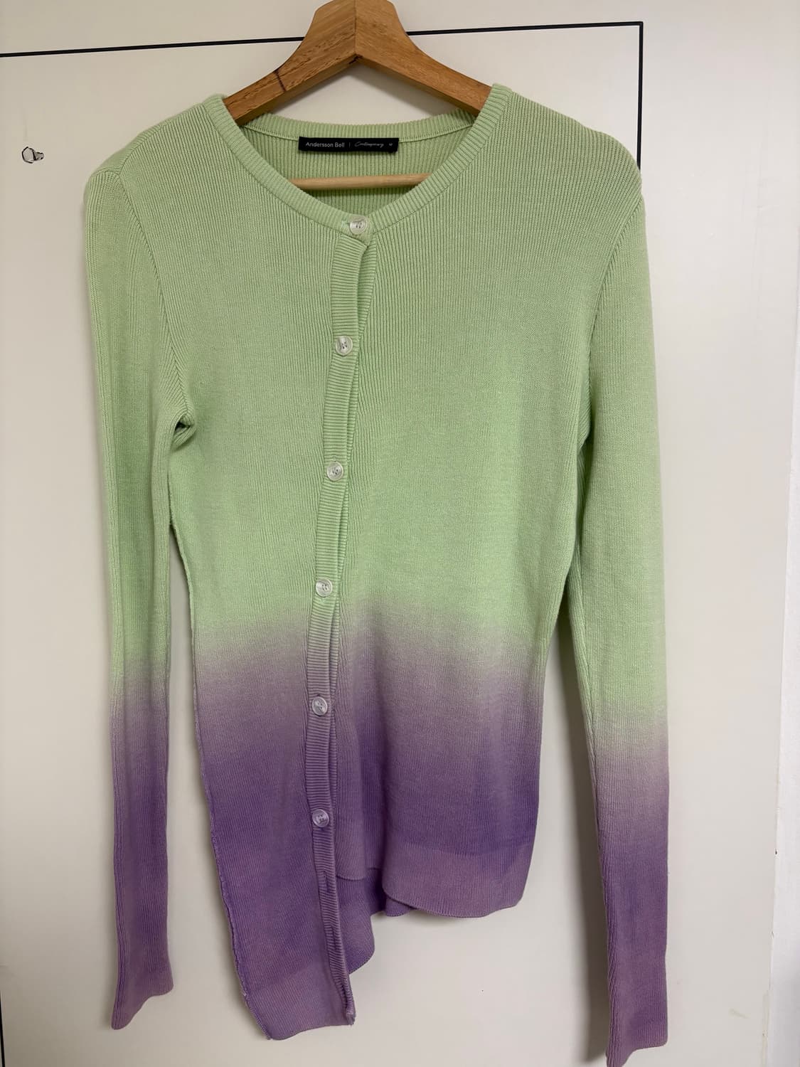 앤더슨 벨 핸드 다이드 그라데이션 가디건 <컨디션 상> 상품이미지1