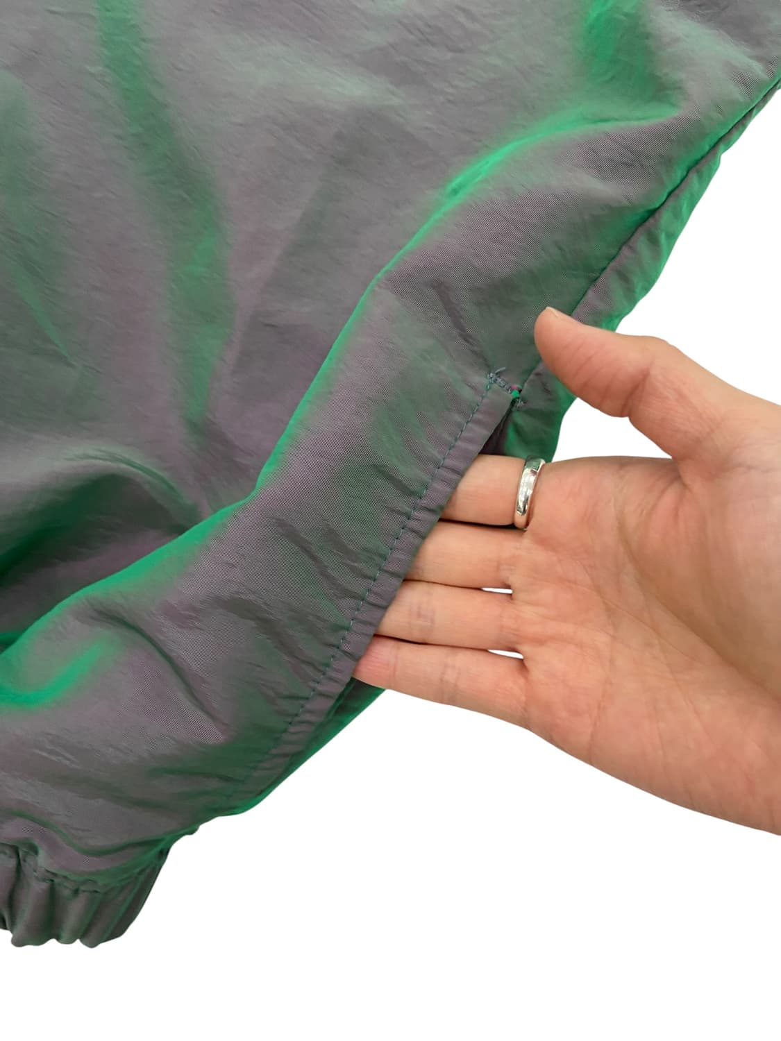 90's 할리데이비슨 하프집 윈드브레이커 풀오버 상품이미지5