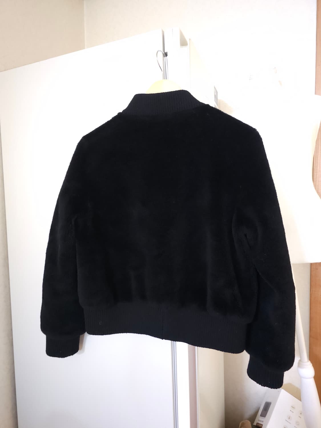 더엣지 양모 봄버자켓 블루종 상품이미지5