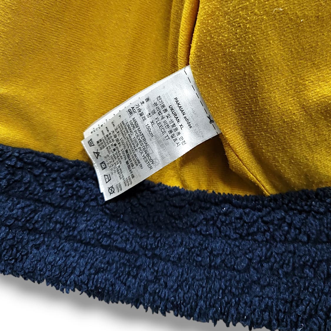 [XL] 아디다스 네이비 플리스 트랙탑 후리스 자켓 상품이미지10