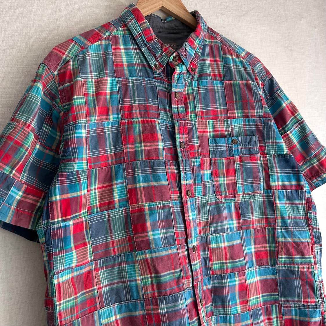 Eddie Bauer Patch work Shirts 상품이미지2
