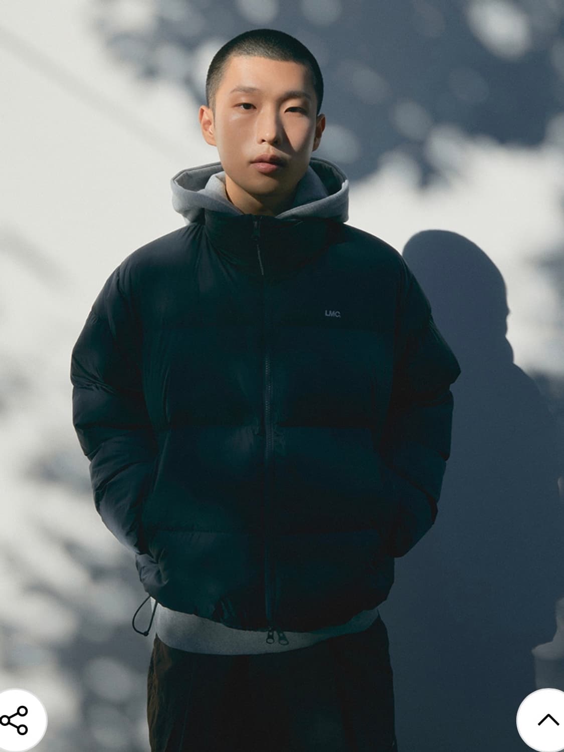 [LMC] OG PUFFER DUCK DOWN PARKA (블랙/M사이즈 상품이미지5