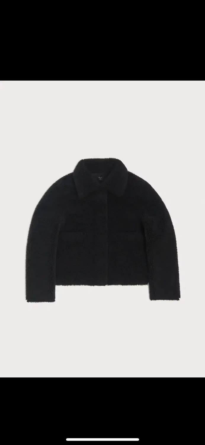 SHOP M - Andre fur jacket  Black 38 상품이미지3