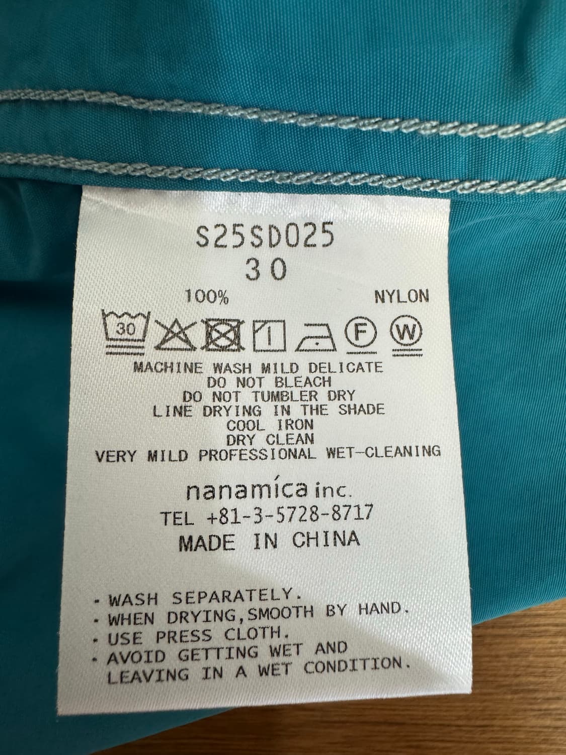 [32] 나나미카 데크 쇼츠 코랄 그린 상품이미지7