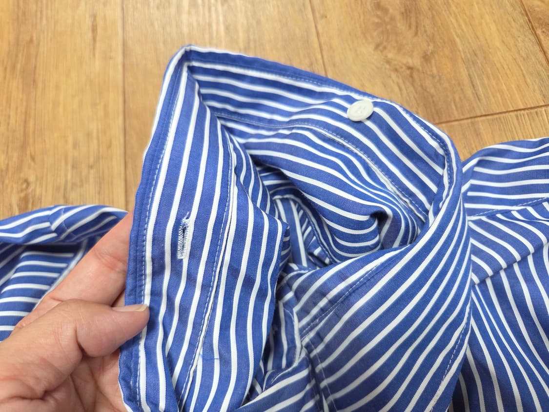 페이퍼문(PAPERMOON) 스트라이프 포플린셔츠 프리사이즈 상품이미지8