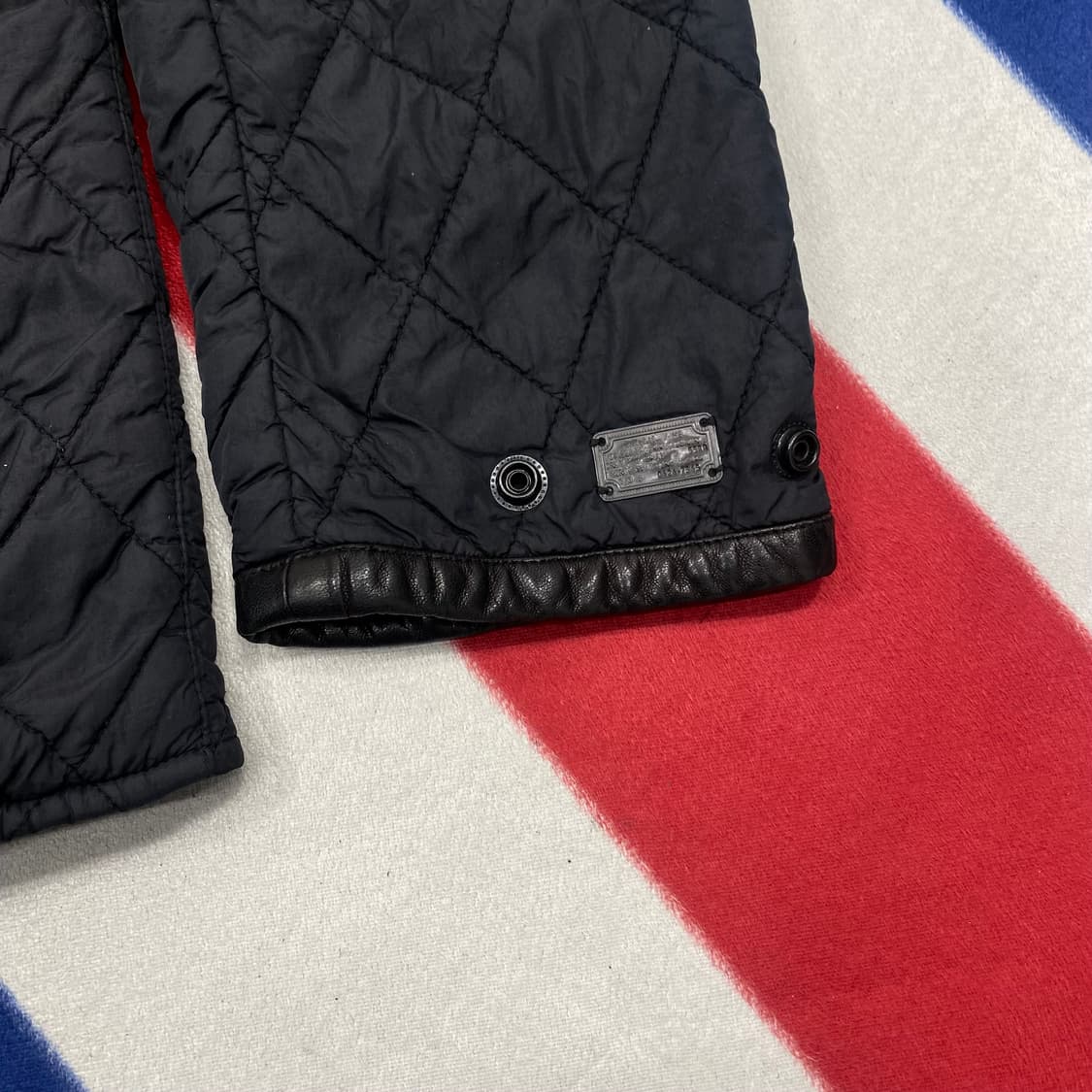 디젤 퀼팅자켓 M실측 L  상품이미지5