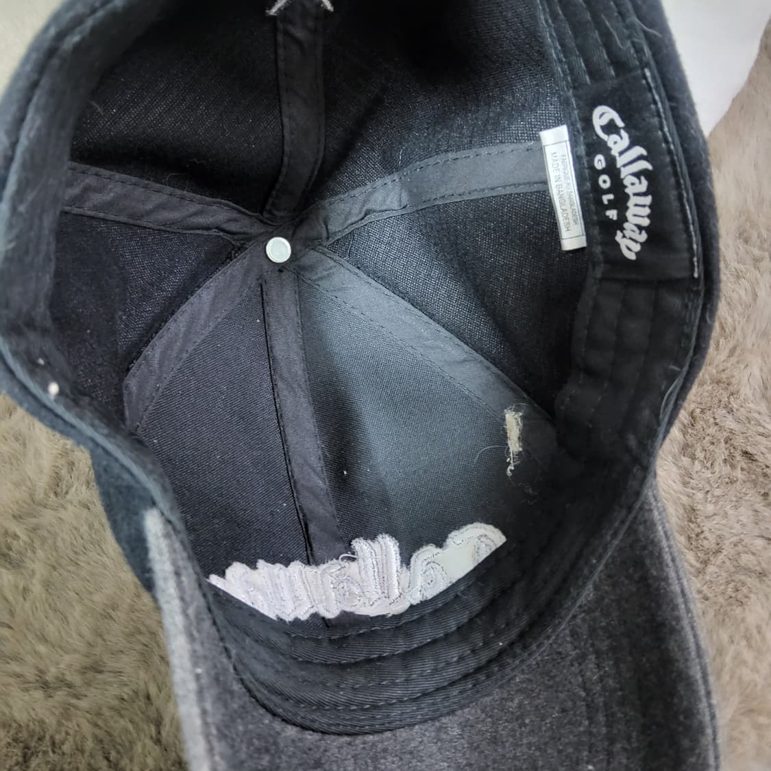 캘러웨이 골프 겨울 모자 캡 남자 여자 사이즈조절가능 상품이미지2