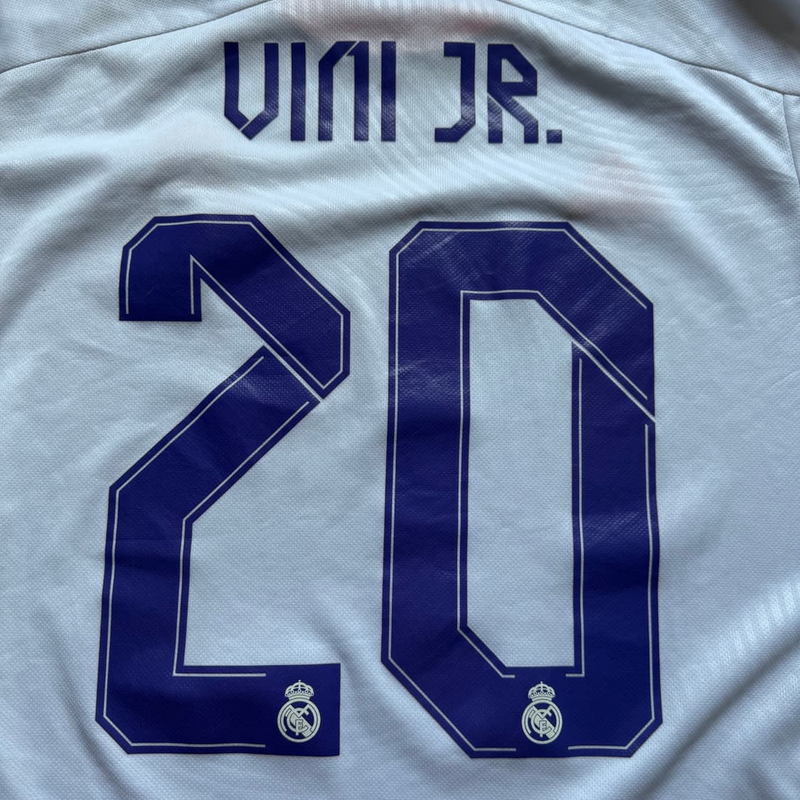 21-22 아디다스 레알마드리드 홈 유니폼 비니시우스 주니어 챔스버전 상품이미지7