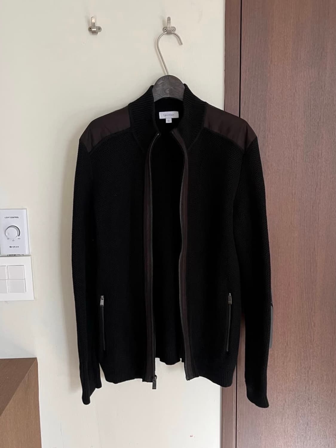 CK 캘빈클라인 니트 집업 상품이미지1