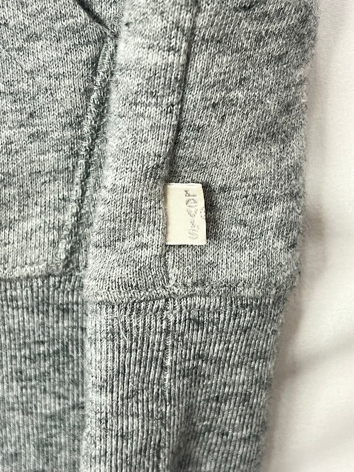 리바이스 레드탭 회색 후드티 상품이미지6