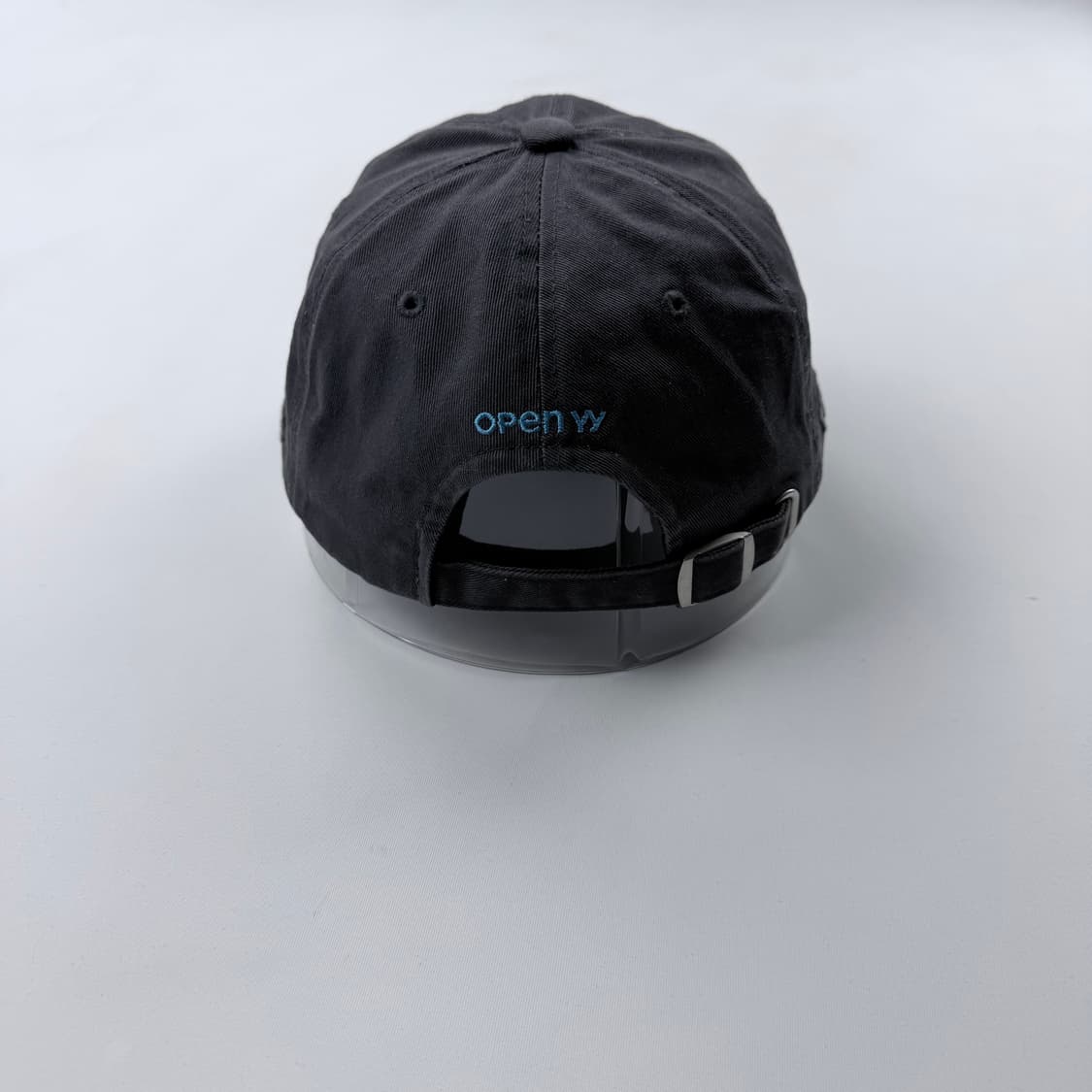 오픈yy 블루 리본 스네이크 볼캡 차콜 상품이미지3