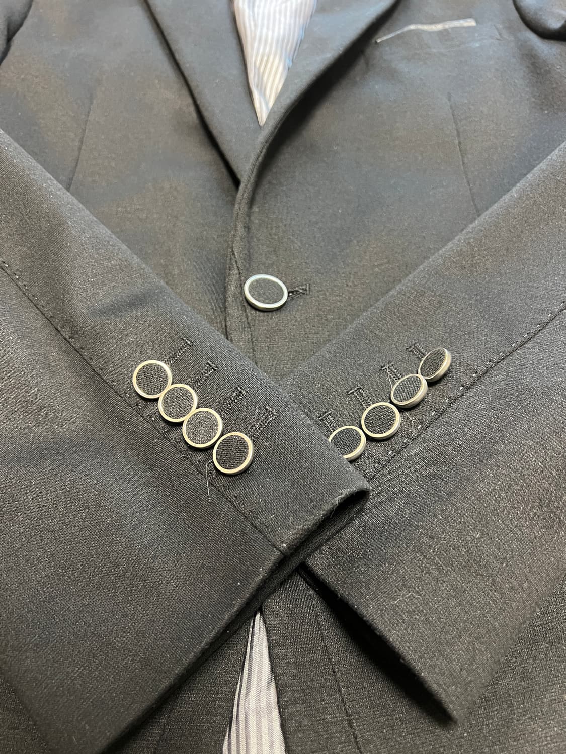 Diamante 블랙 테일러드 자켓 / 클래식 싱글 / 52 상품이미지6