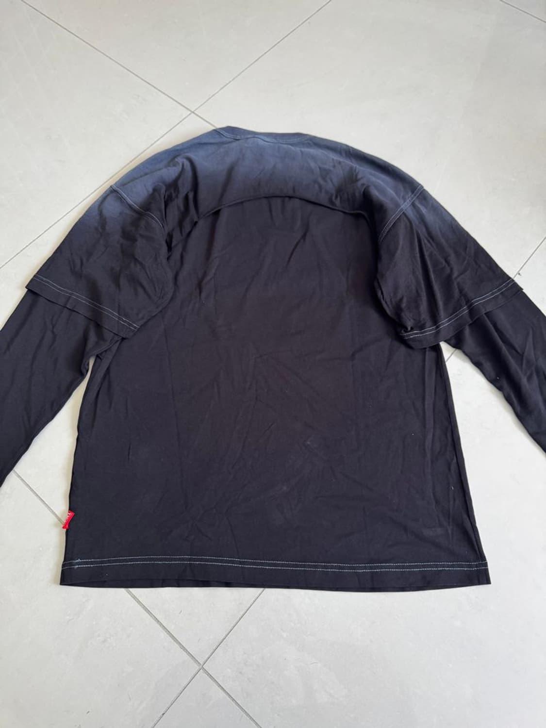 2 LAYERD LOGO TEE 로고 티셔츠 상품이미지4