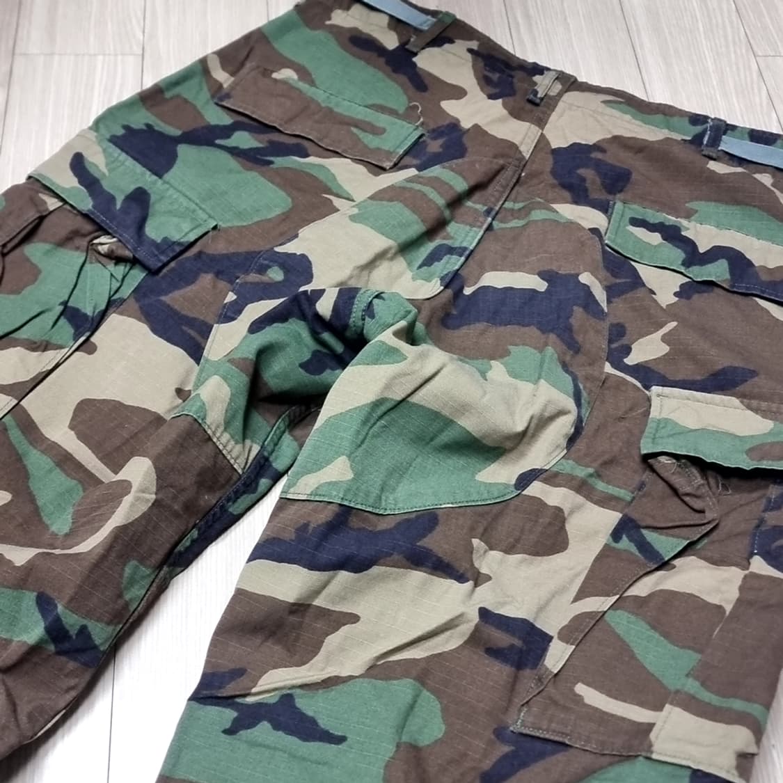 미군 밀리터리 우드랜드 카모 바지(미듐레귤라) 상품이미지3
