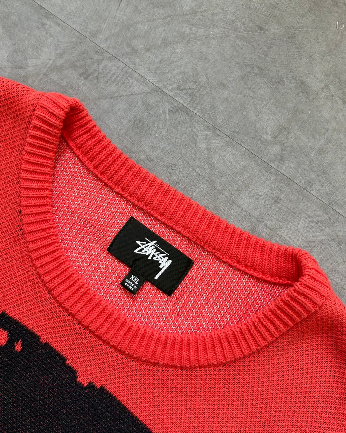 Stussy 스투시 밥 말리 레드 스웨터  상품이미지6