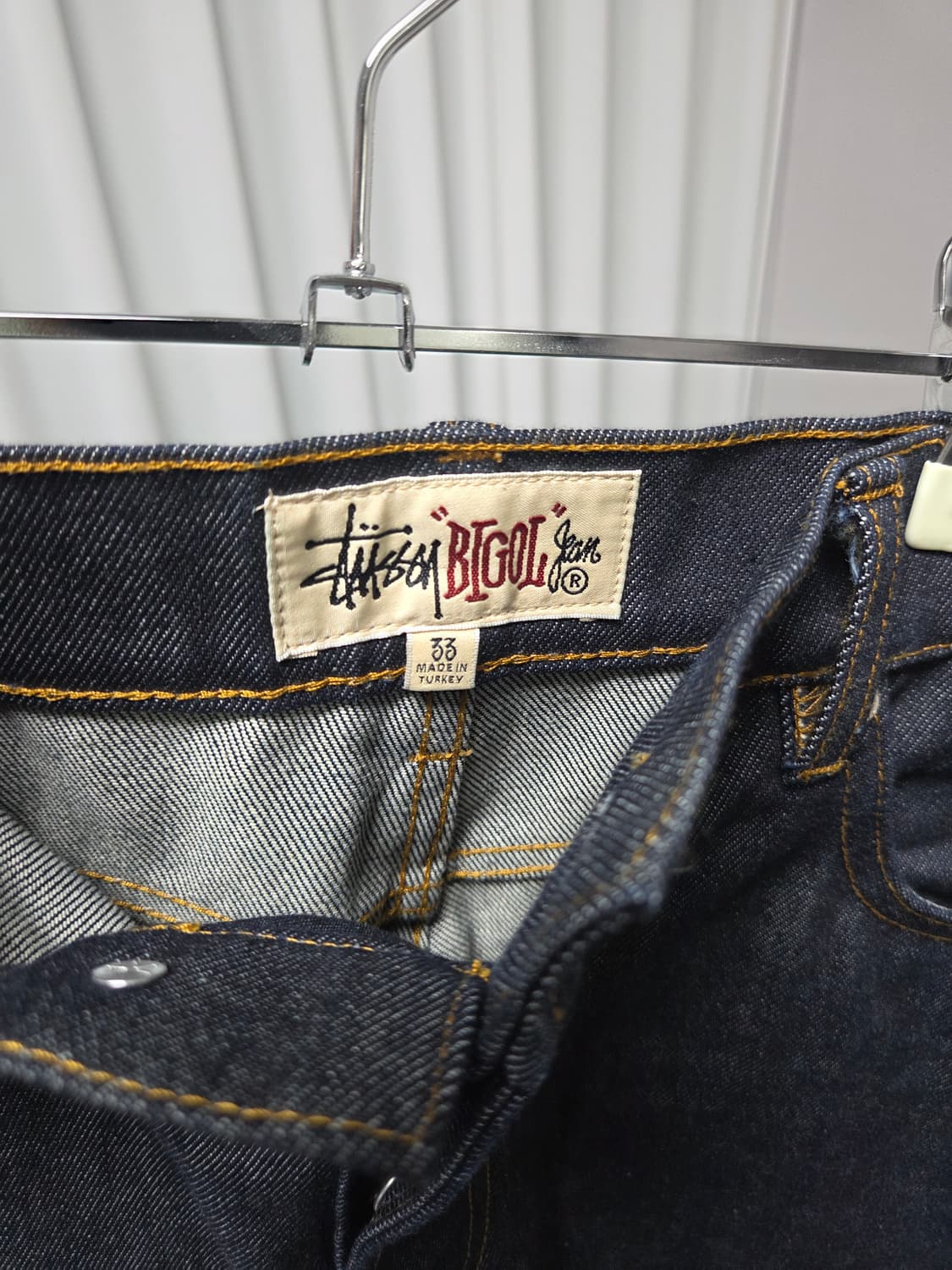 스투시 데님 빅올진 쇼츠 상품이미지3