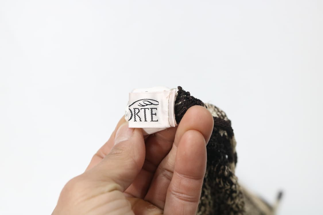 BEL PORTE 벨포르테 에스닉 그라데이션 크롭 펀칭 니트 (M) 상품이미지7