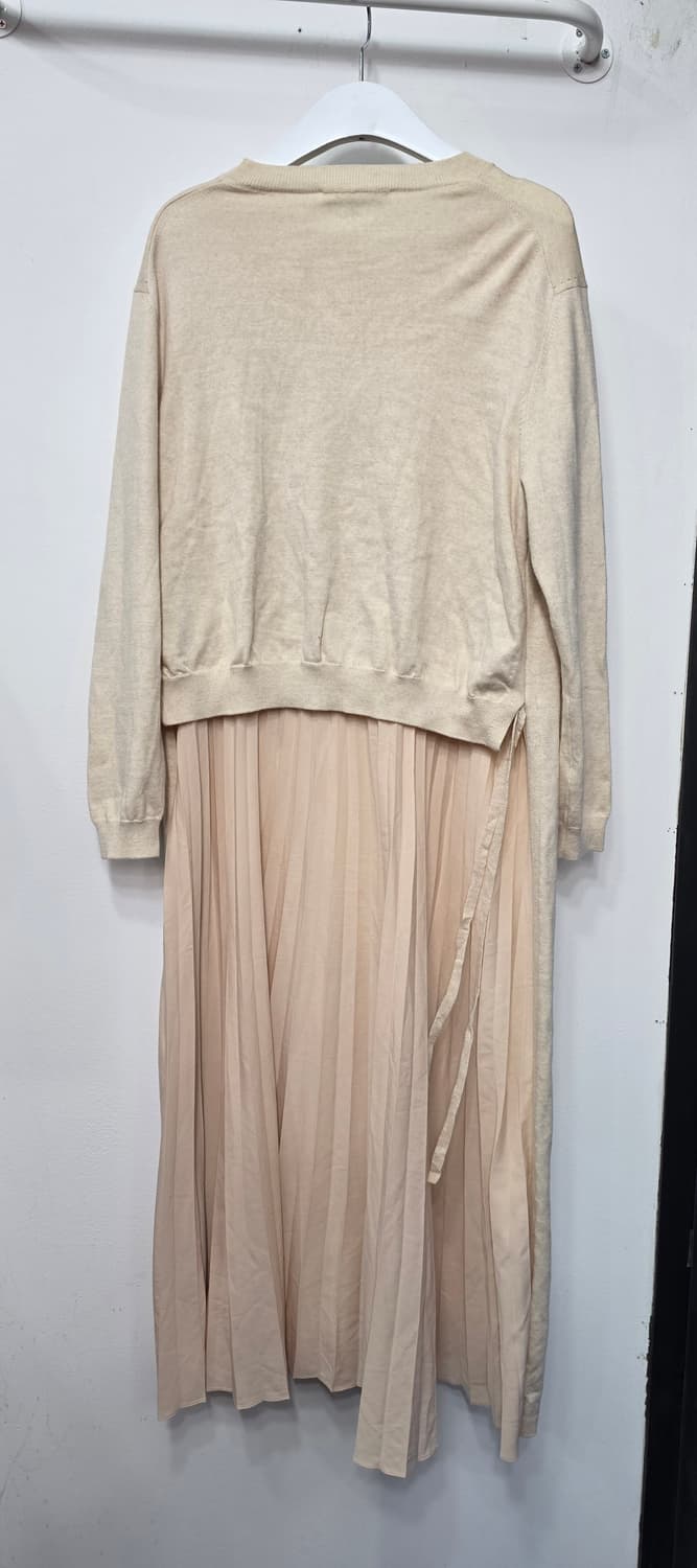 더캐시미어 여성 모+캐시미어 혼방 니트 원피스 상품이미지2