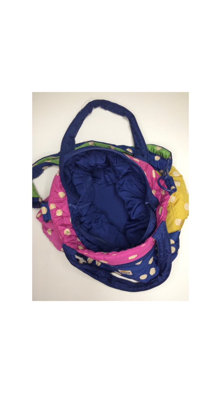 빈티지 컬러풀 도트 땡땡이 숄더백 크로스백 상품이미지3