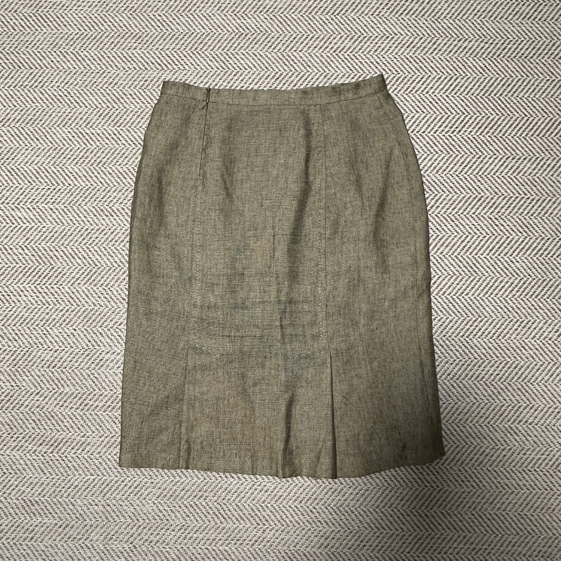 MAX MARA italy linen classic skirt 상품이미지2